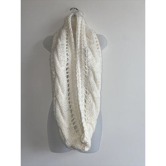 American Eagle Infinity Scarf Women Cream - Picture 1 of 8